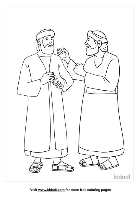 paul and barnabas coloring pages